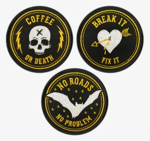Badge Patch Set By Seventh - Halloween Patches, HD Png Download, Free Download