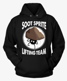 Soot Sprite Lifting Team T Shirts, Tees & Hoodies, HD Png Download, Free Download