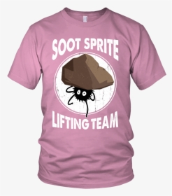 Soot Sprite Lifting Team T Shirts, Tees & Hoodies - Chocolate Cake, HD Png Download, Free Download