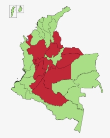 Elecciones Presidenciales De Colombia 2018 Mapa, HD Png Download, Free Download