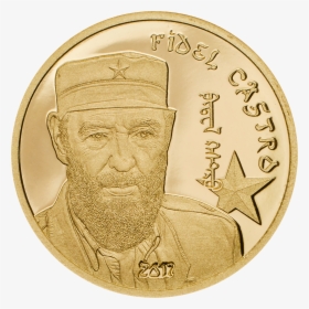Mongolia - 2017 - 1000 Togrog - Fidel Castro Gold - Canada Special Edition Coins, HD Png Download, Free Download