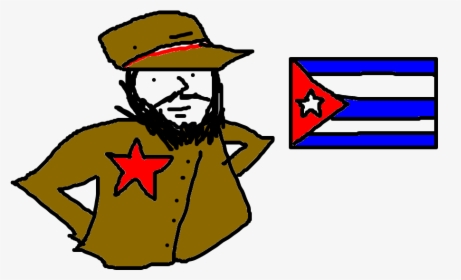 Fidel Castro Clipart, HD Png Download, Free Download