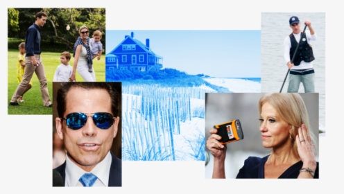 Jared And Ivanka, Anthony Scaramucci, Matt Lauer And - Lally Weymouth Hamptons Estate, HD Png Download, Free Download