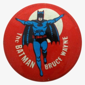 The Batman Bruce Wayne Entertainment Button Museum - Batman, HD Png Download, Free Download