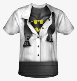 Diy Bruce Wayne Costume - Halloween Blood T Shirt, HD Png Download, Free Download