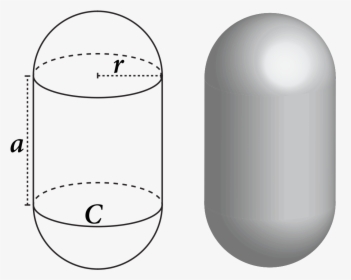 Pill Shape Png - Capsule Geometry, Transparent Png, Free Download