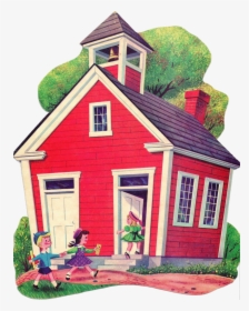 Free School House Clipart - Little Red Schoolhouse Ice Cream, HD Png Download, Free Download