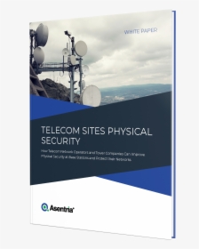 Telecom Sites Physical Security Mockup - Flyer, HD Png Download, Free Download