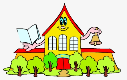 Download Yellow School House Clip Art Clipart School - School Is Cool Clip Art, HD Png Download, Free Download