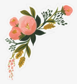 Floral Garland Print & Cut File - Flowers Print And Cut, HD Png Download, Free Download