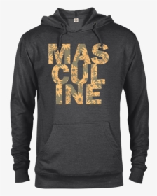 Masculine Hoodie - Hoodie, HD Png Download, Free Download