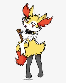 Toasty The Braixen - Cartoon, HD Png Download, Free Download
