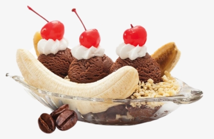 Banana Split Png Picture - Banana Split Ice Cream Png, Transparent Png, Free Download