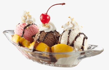 Peach Melba Split - Ice Cream Peach Melba Png, Transparent Png, Free Download