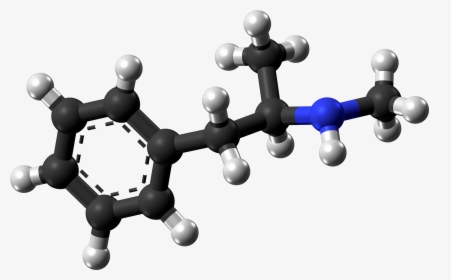 Levomethamphetamine Molecule Ball From Xtal - Methamphetamine Balanced Chemical Equation, HD Png Download, Free Download
