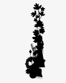 Fir Christmas Tree Pine Christmas Day - Silhouette, HD Png Download, Free Download