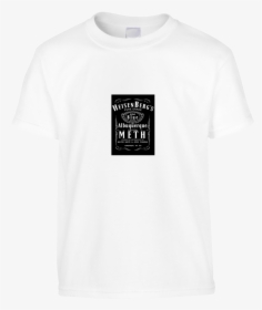 Breaking Bad Jack Daniels Style Meth T-shirt 100% Cotton - T-shirt, HD Png Download, Free Download