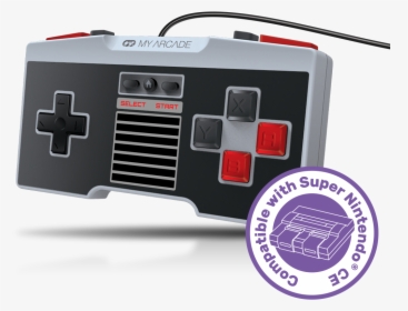 My Arcade Nes Classic Wireless Controller, HD Png Download, Free Download
