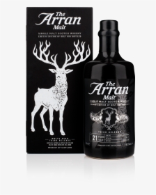 Arran White Stag Bottle And Box - Arran White Stag Fourth Release, HD Png Download, Free Download
