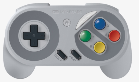 My Arcade Super Gamepad Snes/nes Classic - My Arcade Snes Classic Wireless Controller, HD Png Download, Free Download