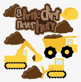 Dump Truck Clipart With Dirt, HD Png Download, Free Download