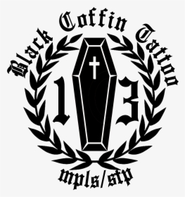 Clip Art Coffin Tattoo Flash - Wommy Awards, HD Png Download, Free Download