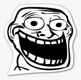 Happy Memes Sticker - Funny Face Cartoon Png, Transparent Png, Free Download