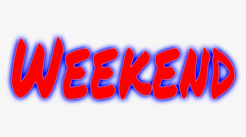 Weekend Png Red, Transparent Png, Free Download