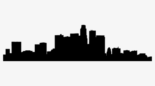 City Building Silhouette At Getdrawings - Los Angeles Skyline Silhouette Png, Transparent Png, Free Download