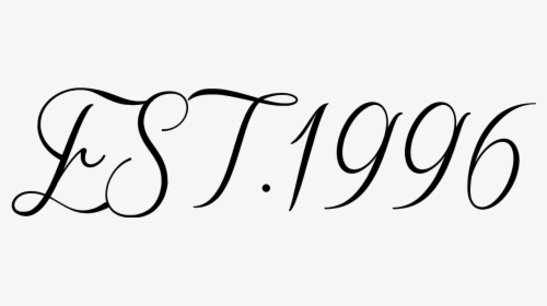 Tattoo Flash Calligraphy Font - 1996 Tattoo Font, HD Png Download, Free Download