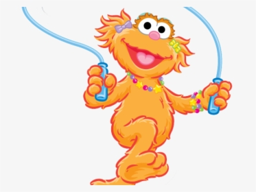 Sesame Street Clipart Zoey - Zoe Sesame Street Clipart, HD Png Download, Free Download