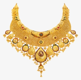 Download Gold Necklace Png Transparent - Png Jewellers Necklace Designs, Png Download, Free Download