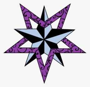 Download Nautical Star Tattoos Png Picture - Drawing Nautical Star Star Designs, Transparent Png, Free Download