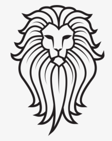 Clip Art Lion Face Tattoo - Lion On A Totem Pole, HD Png Download, Free Download