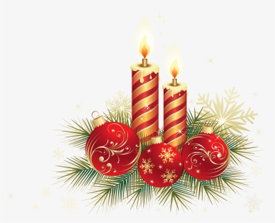 Transparent Christmas Candle Clipart - Christmas Ball Design Png, Png Download, Free Download