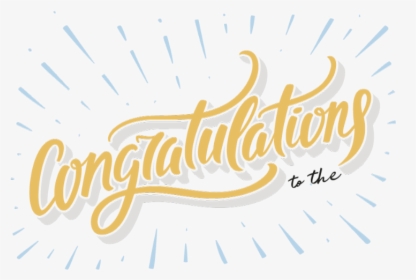 Congratulations - Hand Lettering Congratulations Lettering, HD Png Download, Free Download