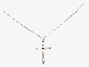 Simple Cross Necklace - Locket, HD Png Download, Free Download