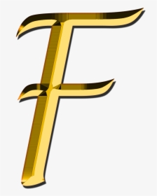 F Letter Png - Cross, Transparent Png, Free Download