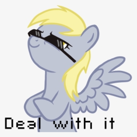 Free Deal With It Sunglasses Png - My Little Pony Deal, Transparent Png, Free Download