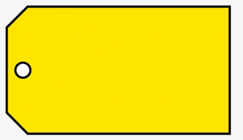 Brady Material Control Tag Blank Yellow - Sign, HD Png Download, Free Download