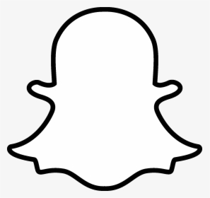 Snapchat Logo Png White, Transparent Png, Free Download