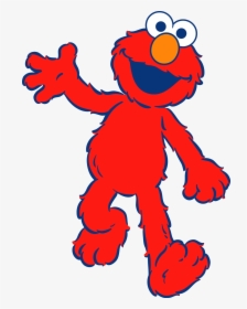 Elmo Clip Art Free Vector Sesame Street Cpdzyq Clipart - Elmo Sesame Street Characters, HD Png Download, Free Download