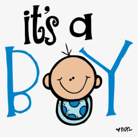 Congratulations Clipart Tiny - Its A Boy Clipart Black And White, HD Png Download, Free Download