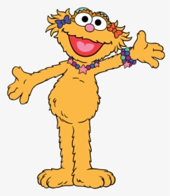 Elmo Count Von Zoe Abby Cadabby Bert Sesame Street - Sesame Street Characters Clipart, HD Png Download, Free Download