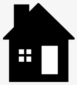House Free Content Clip Art - Home Clipart Black, HD Png Download - kindpng