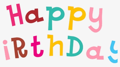 Happy Birthday Png - Graphic Design, Transparent Png, Free Download