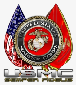 Usmc Marine Corps Png Logo - Logo Marine Corps Usmc, Transparent Png, Free Download