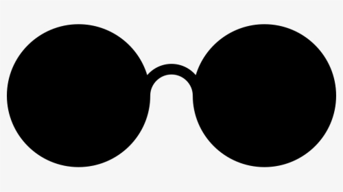 Circular Sunglasses Svg Png Icon Free Download - Black Censor Circle, Transparent Png, Free Download