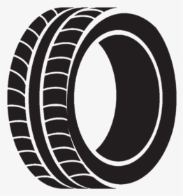 Silhouette Tire Vector - Transparent Tire Png Vector, Png Download, Free Download