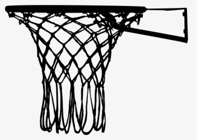Transparent Basketball Net Png - Silhouette Basketball Net Vector, Png Download, Free Download